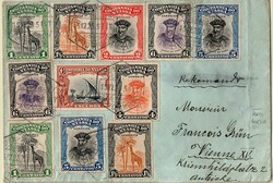 Companhia do Niassa * 1921/23 – Motivos diversos. Sobrescrito ...