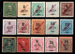 Timor * 1913 – D. Carlos I, com sobrecarga “REPUBLICA”, local. ...