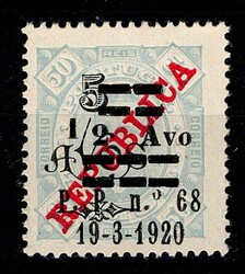 Timor * 1920 – D. Carlos I, tipo Diogo Neto. Selos de 1915 com ...