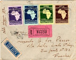 Moçambique * 1939 – Segunda Viagem Presidencial. MF 308/311. ...