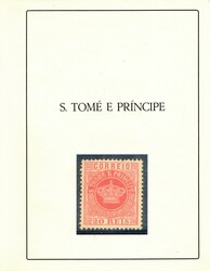 S. Tomé e Príncipe * Coleção incompleta desde 1871 até 1974, com ...