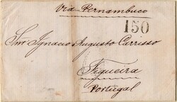 Portugal / Brasil – Correio marítimo. Carta remetida do Pará (01 ...