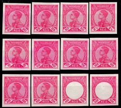 Inhambane * 1910 – D. Manuel II. Emissão projetada, mas não ...