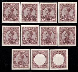 Quelimane * 1910 – D. Manuel II. Emissão projetada, mas não ...