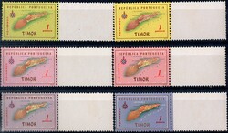 Timor * 1956 – Carta Geográfica de Timor. Desenho de José Moura, ...