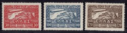 Greece, Mi. 352-54, Airships, 30-120 d, cat. price 380 EUR, ...