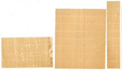 Majer No. 7, 60 h red, three large blocks without sheet edges (18 ...