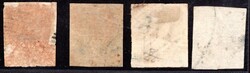 India - SG. 3,4,12,3, set, Victoria, cat. 230 pounds
