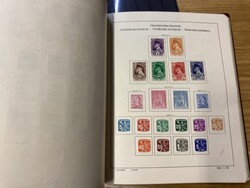 Czechoslovakia 1918 - collection on sheets, 50 I - 4 crown narrow, ...