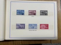 UPU 1949, practically complete collection including miniature sheets ...