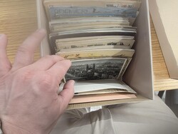 Postcards, shoe boxes with postcards of Czechoslovakia, Europe ...