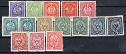 Austria - Mi. 189 - 9, postage stamps, including color shades