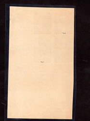 141 N, 500h imperforated in an extraordinary block of 4 with ...