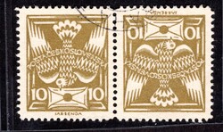 146 TBa, F, Dove, narrow opposing gaps, olive 10 h, a study forgery ...