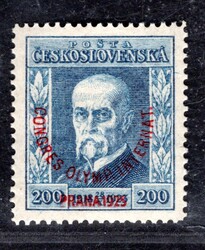 182, P 6, Olympic Congress, blue 200 h, tested by Gilbert