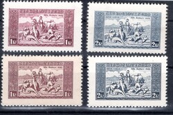 283 - 284, stamps of miniature sheets + forgery from miniature sheets