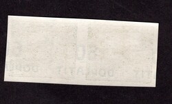 DL 23, 60 h / 80 H Hradčany, double strip with shifted overprint