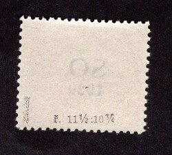 SO 5 E, 15 h brick red, ŽZ 11 1/2 : 10 3/4, tested by Karásek