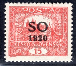 SA 5 E, ŽZ 11 1/2:10 3/4, brick red 15 h, tested by Gilbert