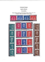 Jaroslav Rijaček, a collection of rejected designs, personalities in ...