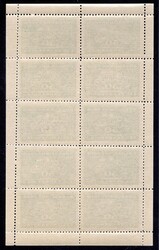PL (10), press sheet of 10 stamps, Czechoslovak Gardeners' Charity ...
