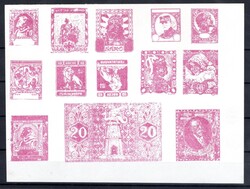 a collection of unaccepted proposals in purple