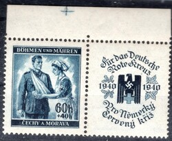 51 K, Red Cross, blue 60 hs with coupon and whole! measuring cross, ...