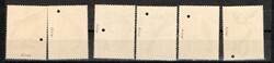 1517 - 1522 Specimen - all tested by Kulda. Series containing plate ...
