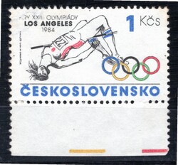 2663 N, "LOS ANGELES". regional stamp with impressions of colored ...