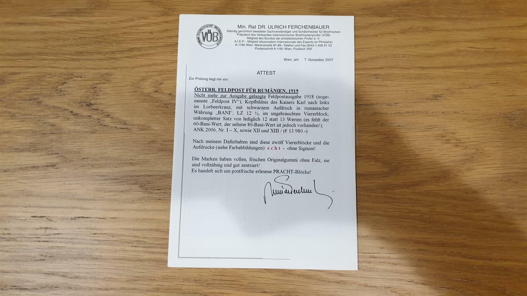 Image 6 for lot number 667 for Filatelie Flaska Auction #61