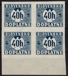 5760010: Slowakei 1939-45 - Portomarken