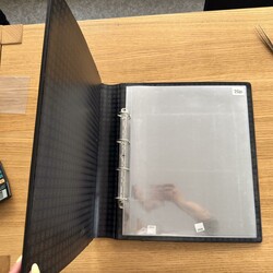 A3 album - Leuchturm, used + several (heavily used sheets) Album in ...