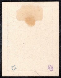 142 ZT, TGM, imperforated 1000 h in brown-gray, tested by Lešetický