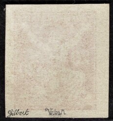 151 N, OR, imperforated, red 20 h, tested by Gilbert, Vrba