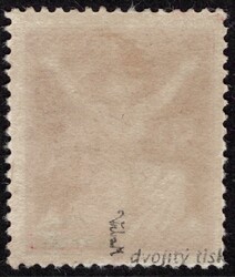 155 A, OR, double print, red 50 h, tested by Vrba