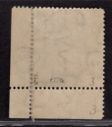 187 B P3, corner piece (edge heavily reinforced with sticker) ...