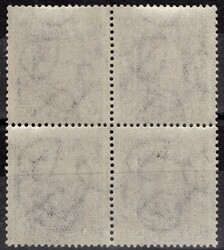 189 A, P 2, neotype, HZ 13 3/4:13 1/2, TGM, 4-block, purple 60 h