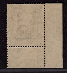 189 A P3, 60 h purple, corner piece with Dč 2 V 26