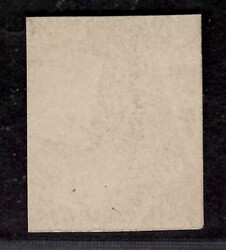 Imprint of the design on coated paper, later printing without ...