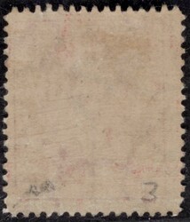 190, P 3, type I, TGM, red 1 Kč, without marks