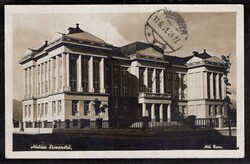 Postcard paid with airmail stamps III. issue, sent R, by air, posted ...