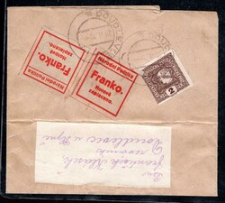 6335010: Tschechoslowakei 1918-1939 - Verrechnungsmarken