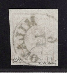 1 XI, 5 Centes ochre yellow, handmade paper type I, silk paper 0.07 ...