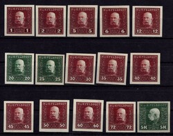 4795: Österreich Feldpost Allgemeine Ausgaben