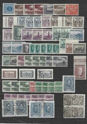 Partie alte Marken aus 1918 - 39 - u.a. marken aus KDM Bogen - hoher ...