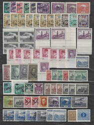 Partie alte Marken aus 1918 - 39 - u.a. marken aus KDM Bogen - hoher ...