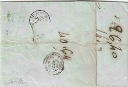 Brief 17.2.1848 nach France - o Znaim - seltenAutomatically generated ...