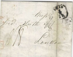 Brief 8.8.1850 nach London !!! - seltene destinationAutomatically ...