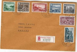 Campione - Reco Brief - o Campione 7.6.45 - arrival o Melide 7.6.45 - ...