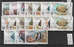 Fische - Komplette Satz - postfrisch - luxus - kat. 100 EU  ...